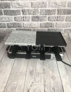 Электрический гриль раклетница DSP KB 1084 1400 Вт с двухъярусной конструкцией