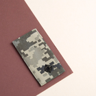 Шеврон нашивка на липучке IDEIA погон звания ВСУ Хорунжий 5х10 см пиксель (2200004295756) - изображение 4