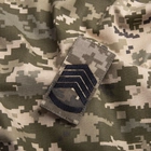 Шеврон нашивка на липучці IDEIA нагрудний ЗСУ Збройні сили України 2х12 см, вишитий патч (2200004269238) - зображення 3