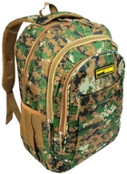 Городской рюкзак в стиле милитари 22L камуфляж пиксель Battlegrounds 30x43x19 см (sum0021301) Зелёный - изображение 3