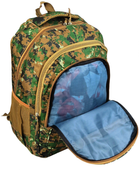Міський рюкзак в стилі мілітарі 22L камуфляж піксель Battlegrounds 30x43x19 см (sum0021301) Зелений - зображення 7