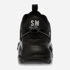 Sneakersy damskie na wysokiej platformie Steve Madden Spectator SM11002961 37 Czarne (8720857312751) - obraz 5