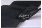 Тактическая скрытая кобура для пистолета на ногу бедро черная - изображение 5