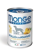 Влажный корм для собак Monge Dog Fruit Monoprotein Курица с ананасом