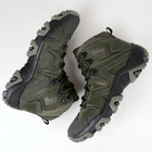 Кожаные тактические ботинки OKSY TACTICAL Olive летние (сетка) 46 размер - изображение 2