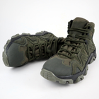 Кожаные тактические ботинки OKSY TACTICAL Olive летние (сетка) 46 размер - изображение 4