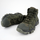 Шкіряні тактичні черевики OKSY TACTICAL Olive літні (сітка) 45 розмір - зображення 4