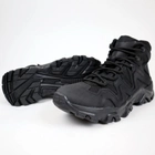 Шкіряні тактичні черевики OKSY TACTICAL Black літні (сітка) 45 розмір - зображення 6