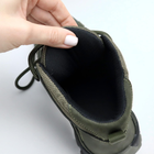 Кожаные тактические ботинки OKSY TACTICAL Olive летние (сетка) 43 размер - изображение 10