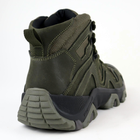 Шкіряні тактичні черевики OKSY TACTICAL Olive літні (сітка) 41 розмір - зображення 9