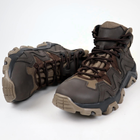 Шкіряні тактичні черевики OKSY TACTICAL Brown літні (сітка) 42 розмір - зображення 5