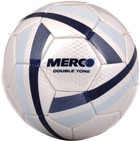 Мяч футбольный Merco Double Tone Soccer Ball No. 5 White (ID66242) (8591792662429)
