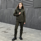 Куртка Pobedov Shadow с липучками женская Хаки S OWku2 877Skh - изображение 5