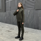 Куртка Pobedov Shadow с липучками женская Хаки S OWku2 877Skh - изображение 6