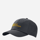 Кепка Jack Wolfskin Baseball Cap 1900673-6350 One Size Темно-сіра (4064993708950)