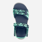 Дитячі спортивні сандалі для дівчинки Jack Wolfskin 2 In 1 Sandal K 4046421-1226 27 Синій/Зелений (4064993187953) - зображення 5