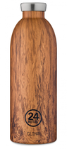 Butelka ​24Bottles Clima 0.85 L Sequoia Wood Print (8051513921698) - obraz 1