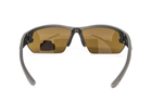 Защитные очки Venture Gear Tactical Semtex 2.0 Gun Metal (bronze) Anti-Fog, коричневые в оправе цвета "тёмный металик" - изображение 4