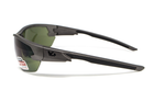 Защитные очки Venture Gear Tactical Semtex 2.0 Gun Metal (forest gray) Anti-Fog, чёрно-зелёные в оправе цвета темный металик - изображение 3