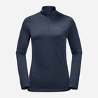 Bluza dresowa damska Jack Wolfskin Sky Thermal Hz W 1808951-1010 S Ciemnoniebieska (4064993858600) - obraz 4