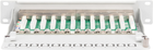 Патч-панель Digitus 10" 1U kat.5e 12xRJ45 для серверної шафи/стійки (DN-91512S-G) - зображення 3