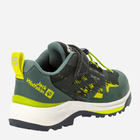 Buty sportowe chłopięce na rzepy Jack Wolfskin Villi Hiker Texapore Low K 4056831-4136 37 Zielone (4064993728934) - obraz 4