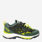 Підліткові кросівки для хлопчика Jack Wolfskin Villi Hiker Texapore Low K 4056831-4136 39 Зелені (4064993728958) - зображення 1