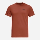 Koszulka męska Jack Wolfskin Essential T M 1808382-2503 S Pomarańczowa (4064993851748) - obraz 3