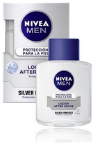 Woda po goleniu Nivea Men Skin Protection Silver Protect 100 ml (4005808539604) - obraz 1