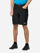 Спортивні шорти чоловічі Jack Wolfskin Tourer Shorts M 1507231-6000 58 Чорні (4064993142747) - зображення 1