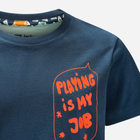 Дитяча футболка для хлопчика Jack Wolfskin Villi T K 1609721-1274 104 см Темно-синя (4064993684056) - зображення 3