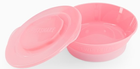 Miseczka z pokrywką Twistshake Bowl 6 m + Pastel Pink (7350083121493) - obraz 1