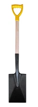 Лопата траншейная MASTERTOOL с черенком и ручкой 180х290х495 мм 1200 мм молотковая покраска 14-6270