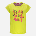 Дитяча футболка для дівчинки Jack Wolfskin Villi T G 1609741-4139 92 см Жовта (4064993684742) - зображення 1