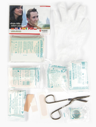 Подсумок-аптечка Укомплектованный набор Первой медицинской помощи Олива Mil-Tec FIRST AID SET LEINA PRO.25-TLG.SM OLIV (16025301) - изображение 3