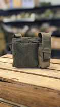 Підсумок для магазинів подвійний Олива Mil-Tec MOLLE ADMIN POUCH OLIV (13486001)