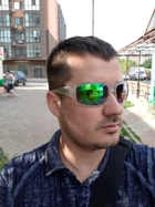Открытыте защитные очки Swag CHILL'N (G-Tech™ green) зеркальные сине-зеленые - изображение 3