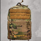 Рюкзак суточный с клапаном для шлема Warrior Spirit мультикам - изображение 3