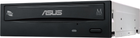 Napęd optyczny ASUS DVD-RW Wewnętrzny PC SATA Czarny (DRW-24D5MT/BLK/G/AS) - obraz 1