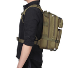 Рюкзак штурмовой Eagle 25 л темно-зеленый (AW010326) - изображение 4