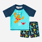 Komplet do pływania dziecięcy (koszulka + kąpielówki) dla chłopca Cool Club CCB2402991-00 68/74 cm Wielokolorowy (5903977332516) - obraz 1