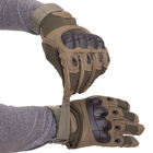 Тактичні рукавиці T-Gloves розмір XL олива - зображення 5