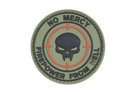 Нашивка 3D - NO MERCY – KINETIC WORKING GROUP - Olive [GFC Tactical] - зображення 1