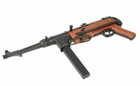 Пістолет-пулемет MP 40 FULL METAL AEG — BROWN [AGM] (для страйкболу) - зображення 4