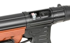 Пістолет-пулемет MP 40 FULL METAL AEG — BROWN [AGM] (для страйкболу) - зображення 8
