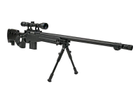 Снайперська гвинтівка MB4403D - з оптикою і сошками [WELL] (для страйкболу) - зображення 3