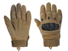 Армійські рукавички розмір L - Tan [8FIELDS] - зображення 1
