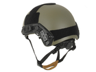 Страйкбольний балістичний шолом FAST (розмір M) — Ranger Green [FMA] - зображення 2