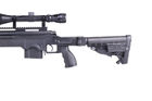 Гвинтівка снайперська MB4412D — з оптикою та сошками — Black [WELL] (для страйкбола) - зображення 8
