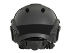Страйкбольний шолом з швидким регулюванням FAST PJ – BLACK [EMERSON] - зображення 6